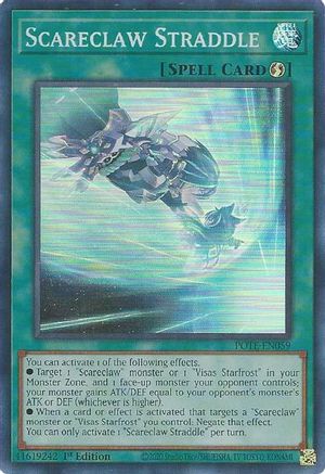 Scareclaw Straddle [POTE-EN059] Super Rare - Trinity Hobby