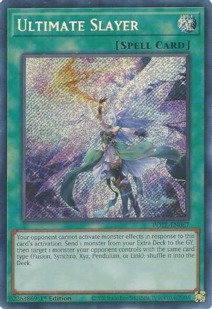 Ultimate Slayer [POTE-EN067] Secret Rare - Trinity Hobby