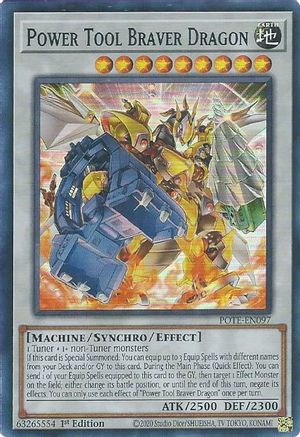 Power Tool Braver Dragon [POTE-EN097] Super Rare - Trinity Hobby