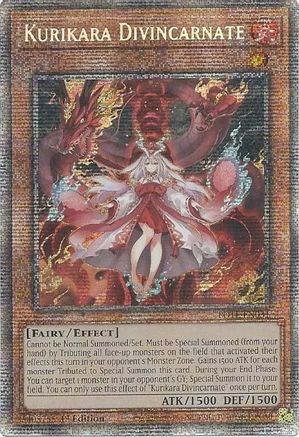 Kurikara Divincarnate [POTE-EN031] Starlight Rare - Trinity Hobby