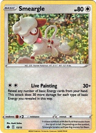 Smeargle (15/15) [McDonald's Promos: Match Battle] - Trinity Hobby