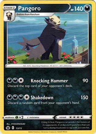 Pangoro (13/15) [McDonald's Promos: Match Battle] - Trinity Hobby