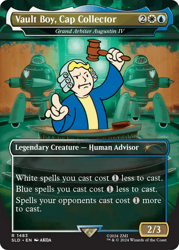 Vault Boy, Cap Collector - Grand Arbiter Augustin IV [Secret Lair Drop Series] - Trinity Hobby