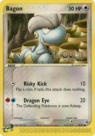 Bagon (50/97) (InQuest) [League & Championship Cards] - Trinity Hobby