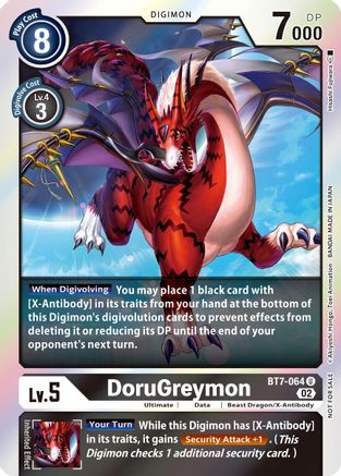 DoruGreymon [BT7-064] (Official Tournament Pack Vol. 6) [Next Adventure Promos] - Trinity Hobby