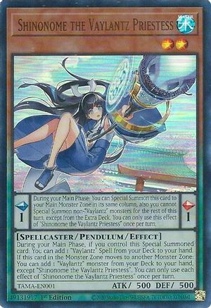 Shinonome the Vaylantz Priestess [TAMA-EN001] Ultra Rare - Trinity Hobby