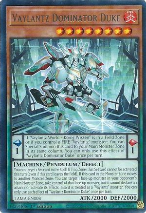 Vaylantz Dominator Duke [TAMA-EN008] Rare - Trinity Hobby