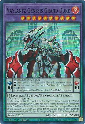 Vaylantz Genesis Grand Duke [TAMA-EN010] Super Rare - Trinity Hobby