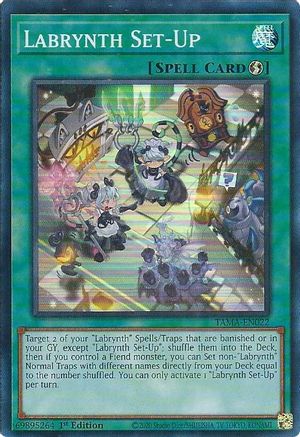 Labrynth Set-Up [TAMA-EN022] Super Rare - Trinity Hobby