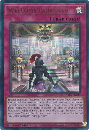 Welcome Labrynth [TAMA-EN023] Ultra Rare - Trinity Hobby