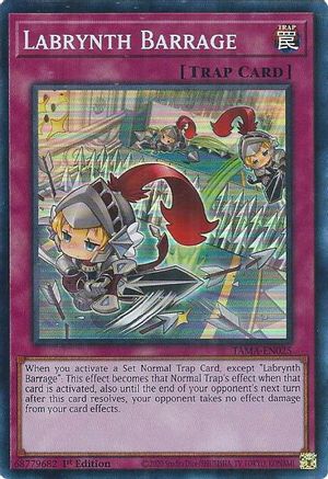 Labrynth Barrage [TAMA-EN025] Super Rare - Trinity Hobby
