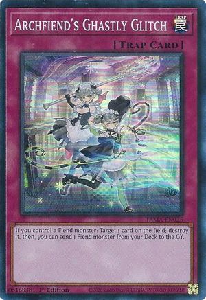 Archfiend's Ghastly Glitch [TAMA-EN026] Super Rare - Trinity Hobby
