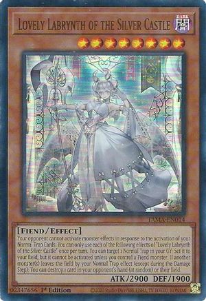 Lovely Labrynth of the Silver Castle [TAMA-EN014] Ultra Rare - Trinity Hobby