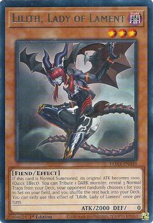 Lilith, Lady of Lament [TAMA-EN049] Rare - Trinity Hobby