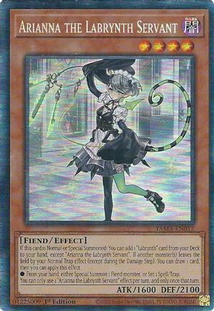 Arianna the Labrynth Servant [TAMA-EN017] Collector's Rare - Trinity Hobby
