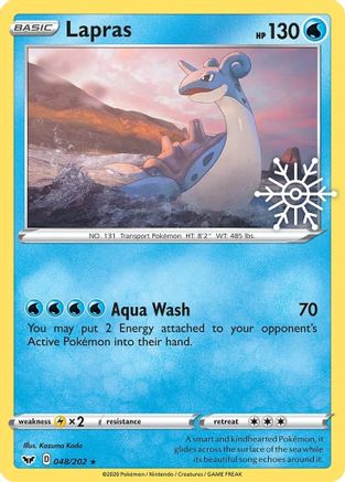 Lapras (Holiday Calendar) - (048/202) Holofoil [Miscellaneous Cards & Products]