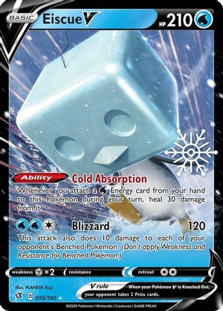 Eiscue V (Holiday Calendar) - (055/192) Holofoil [Miscellaneous Cards & Products]