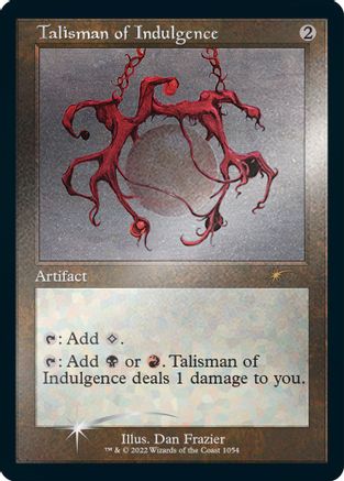 Talisman of Indulgence (Retro Frame) (Foil Etched) (SLD-1054) - [Secret Lair Drop Series] Foil - Trinity Hobby