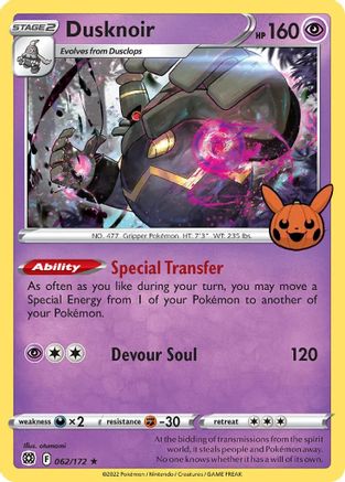 Dusknoir (062/172) [Trick or Trade] - Trinity Hobby