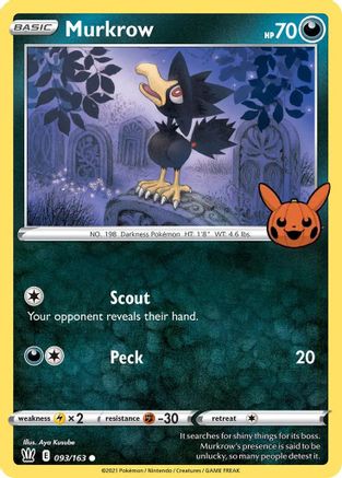 Murkrow (093/163) [Trick or Trade] - Trinity Hobby