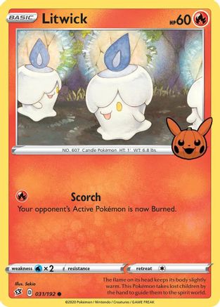 Litwick (031/192) [Trick or Trade] - Trinity Hobby