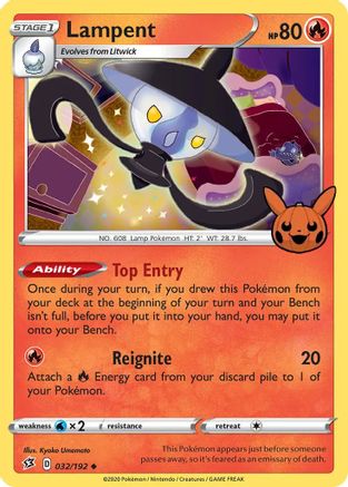 Lampent (032/192) [Trick or Trade] - Trinity Hobby