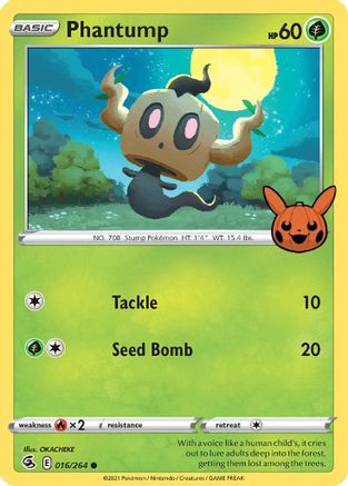 Phantump (016/264) [Trick or Trade] - Trinity Hobby