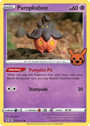 Pumpkaboo (076/203) [Trick or Trade] - Trinity Hobby