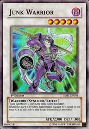 Junk Warrior [5DS1-EN041] Ultra Rare - Trinity Hobby