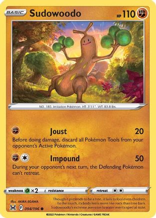Sudowoodo (094/196) [Sword & Shield: Lost Origin] - Trinity Hobby