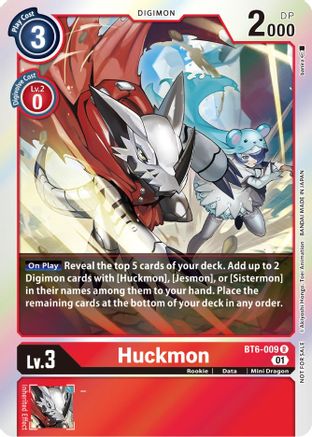 Huckmon [BT6-009] (Event Pack 3) [Double Diamond Promos] - Trinity Hobby