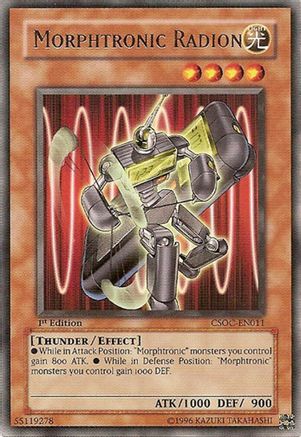 Morphtronic Radion [CSOC-EN011] Rare - Trinity Hobby