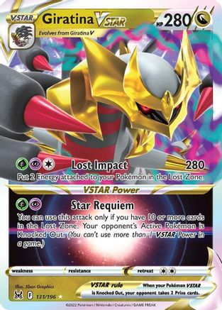 Giratina VSTAR (131/196) [Sword & Shield: Lost Origin] - Trinity Hobby