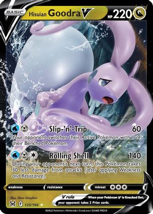 Hisuian Goodra V (135/196) [Sword & Shield: Lost Origin] - Trinity Hobby