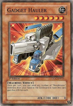 Gadget Hauler [CSOC-EN013] Common - Trinity Hobby