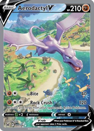 Aerodactyl V (180/196) [Sword & Shield: Lost Origin] - Trinity Hobby