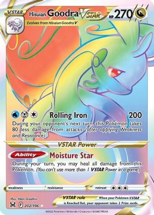 Hisuian Goodra VSTAR (202/196) [Sword & Shield: Lost Origin] - Trinity Hobby