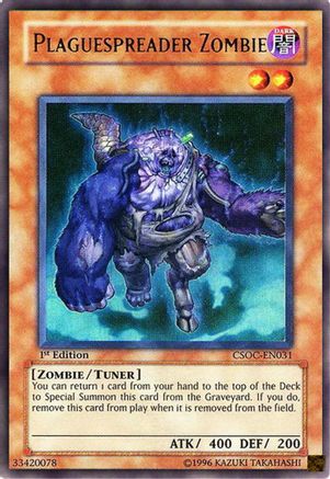 Plaguespreader Zombie [CSOC-EN031] Ultra Rare - Trinity Hobby