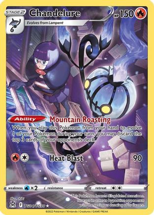 Chandelure (TG04/TG30) [Sword & Shield: Lost Origin] - Trinity Hobby