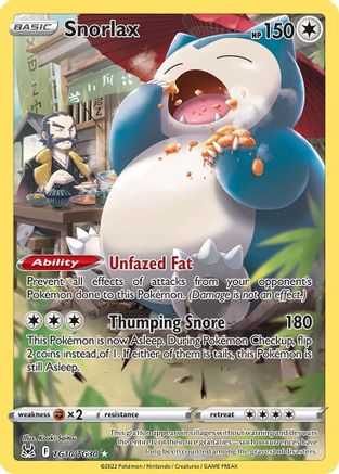 Snorlax (TG10/TG30) [Sword & Shield: Lost Origin] - Trinity Hobby