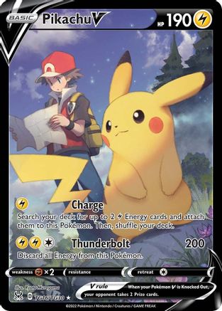 Pikachu V (TG16/TG30) [Sword & Shield: Lost Origin] - Trinity Hobby