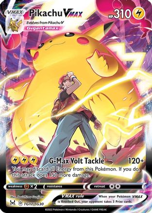 Pikachu VMAX (TG17/TG30) [Sword & Shield: Lost Origin] - Trinity Hobby