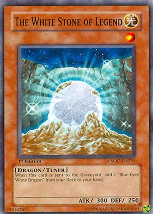 The White Stone of Legend [CSOC-EN035] Common - Trinity Hobby