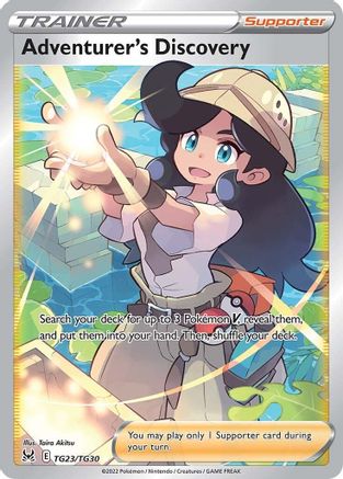 Adventurer's Discovery (TG23/TG30) [Sword & Shield: Lost Origin] - Trinity Hobby