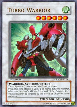 Turbo Warrior [CSOC-EN038] Ultra Rare - Trinity Hobby