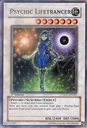 Psychic Lifetrancer [CSOC-EN041] Rare - Trinity Hobby