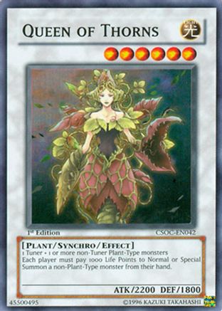 Queen of Thorns [CSOC-EN042] Super Rare - Trinity Hobby