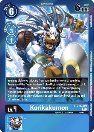 Korikakumon [BT7-023] (Event Pack 3) [Next Adventure Promos] - Trinity Hobby