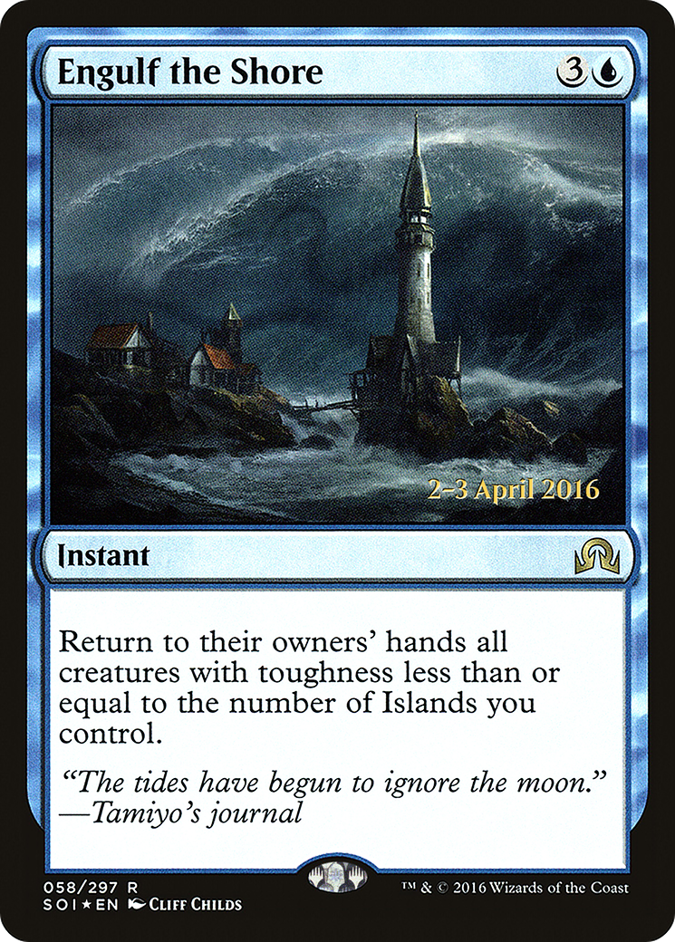 Engloutir le rivage [Promos de l'avant-première de Shadows over Innistrad] 