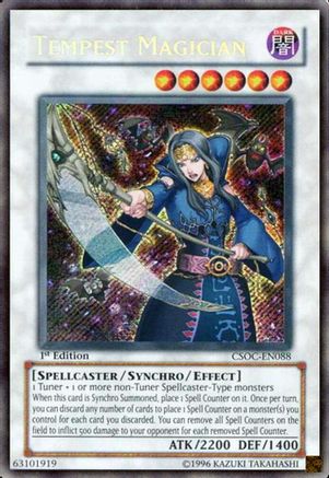 Tempest Magician [CSOC-EN088] Secret Rare - Trinity Hobby